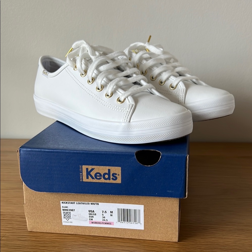 Keds Kickstart Leather Sneakers